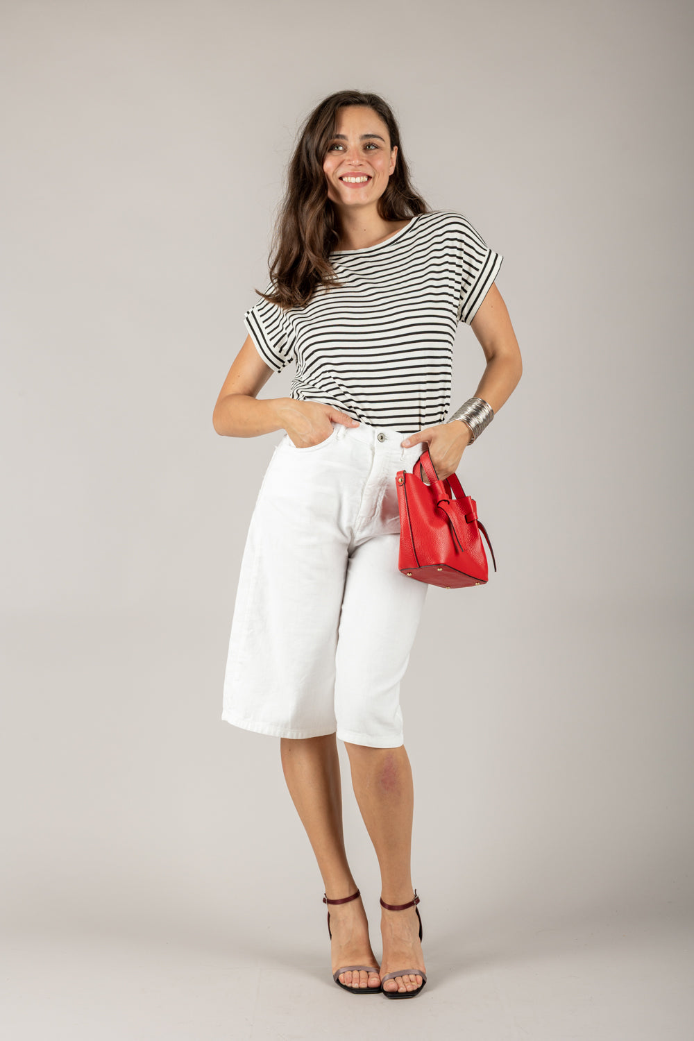 DIXIE - D881W043 - BERMUDA JEANS