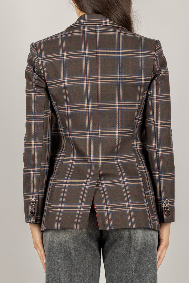 IMPERIAL - J9990019U - GIACCA CHECK UN PETTO