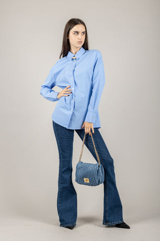 TENSIONE IN - 26C965 - CAMICIA OVER GESSATA