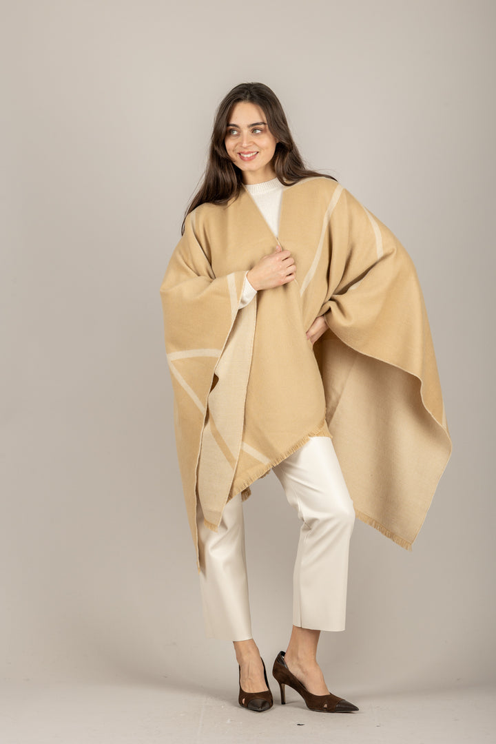 MM MaxMara - 2526546037 - MANTELLA IN LANA GIUDEA