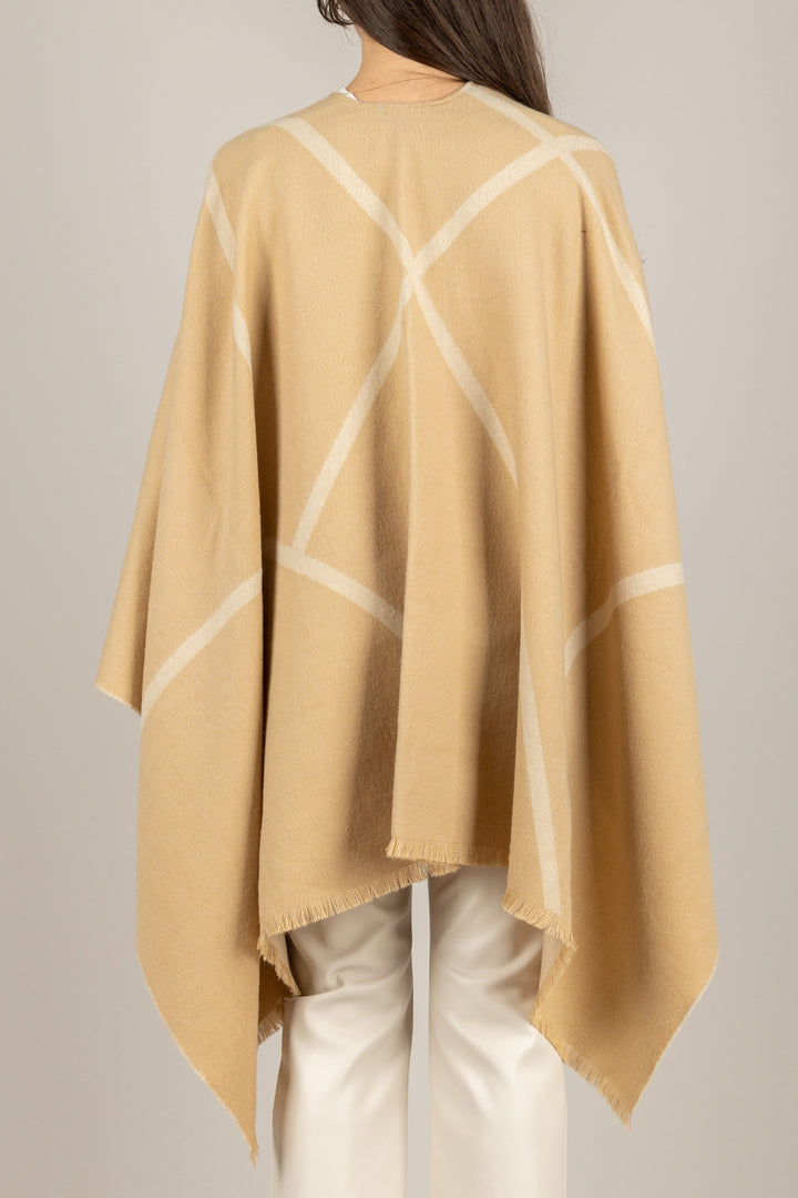 MM MaxMara - 2526546037 - MANTELLA IN LANA GIUDEA