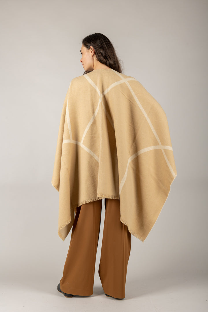 MM MaxMara - 2526546037 - MANTELLA IN LANA GIUDEA