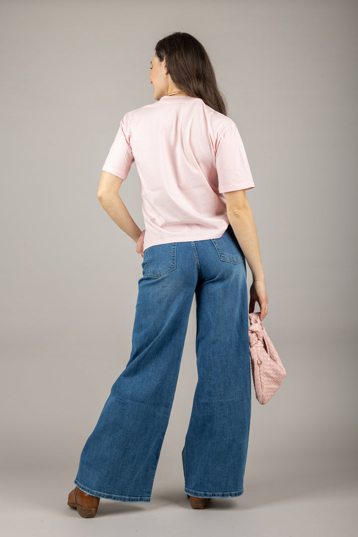EMUNA - 271M05 - T-SHIRT CON SPACCHETTI
