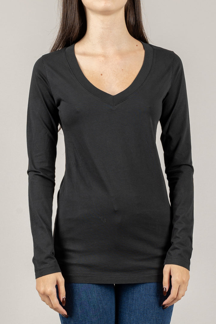EMUNA - 271-M-07 - T-SHIRT SCOLLO A V