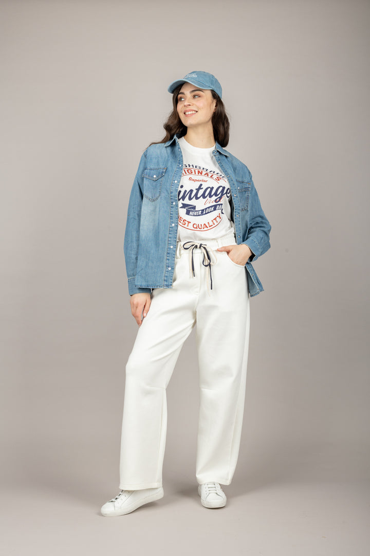 VICOLO - DD5002 - CAMICIA JEANS AURORA