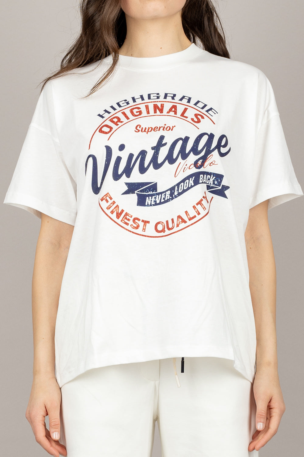 VICOLO - RD0458 - T-SHIRT VINTAGE