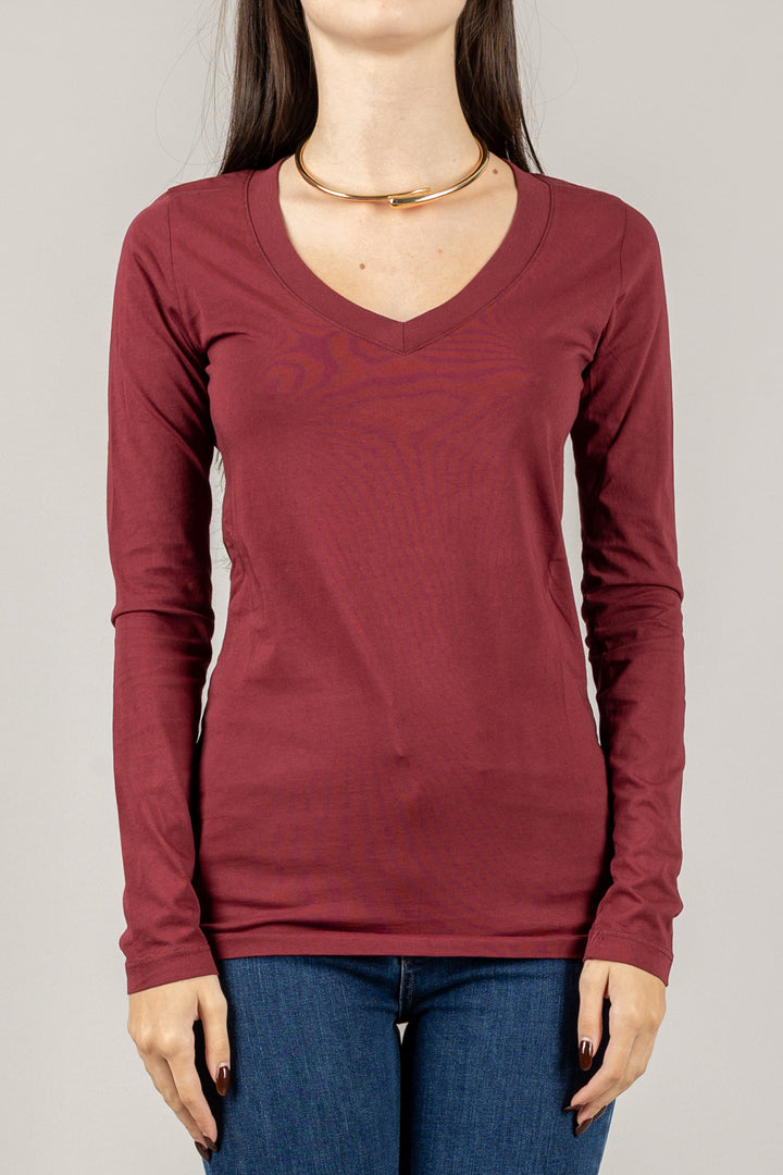 EMUNA - 271-M-07 - T-SHIRT SCOLLO A V