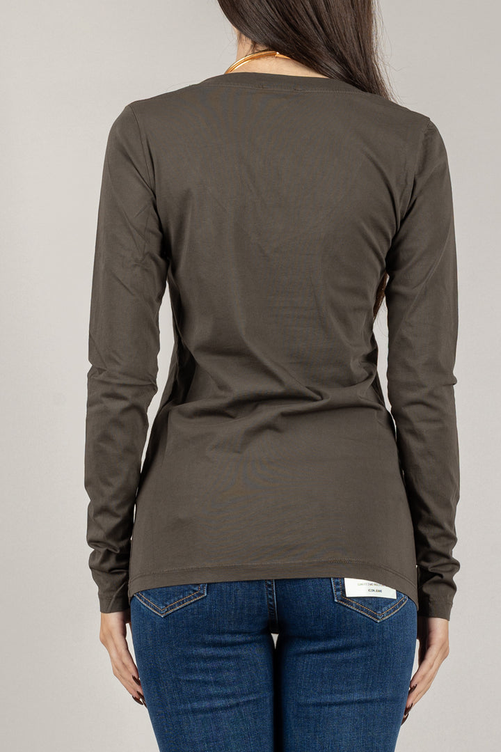 EMUNA - 271-M-07 - T-SHIRT SCOLLO A V