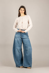 TENSIONE IN - 16010 - MAGLIA COREANA ROSA TENUE