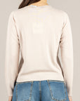 TENSIONE IN - 16010 - MAGLIA COREANA ROSA TENUE