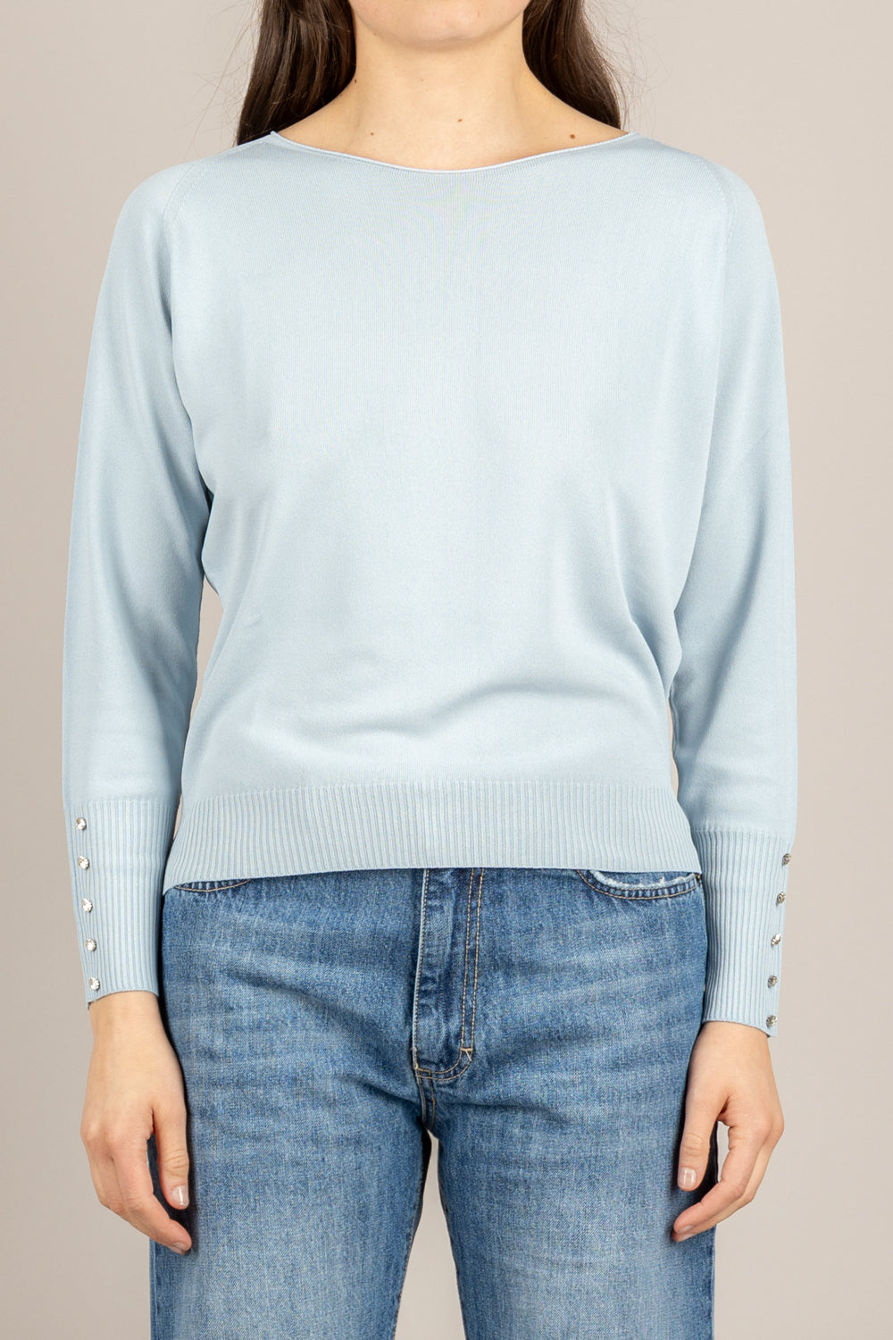 TENSIONE IN - 16059 - MAGLIA GIROCOLLO POLVERER