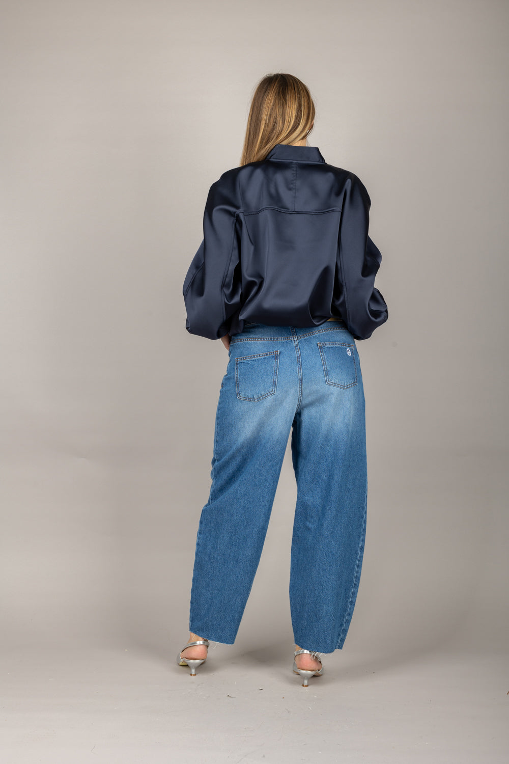 HAVEONE - PSB-N103 - JEANS 3\4 TAGLIO VIVO