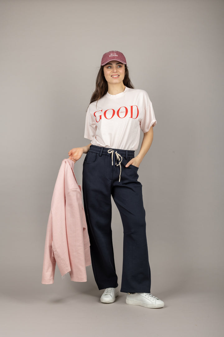 VICOLO - RD0152 - T-SHIRT GOOD VIBES