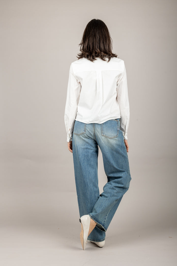 VICOLO - DD5244 - JEANS XENOBIA BOTTONE GIOIELLO