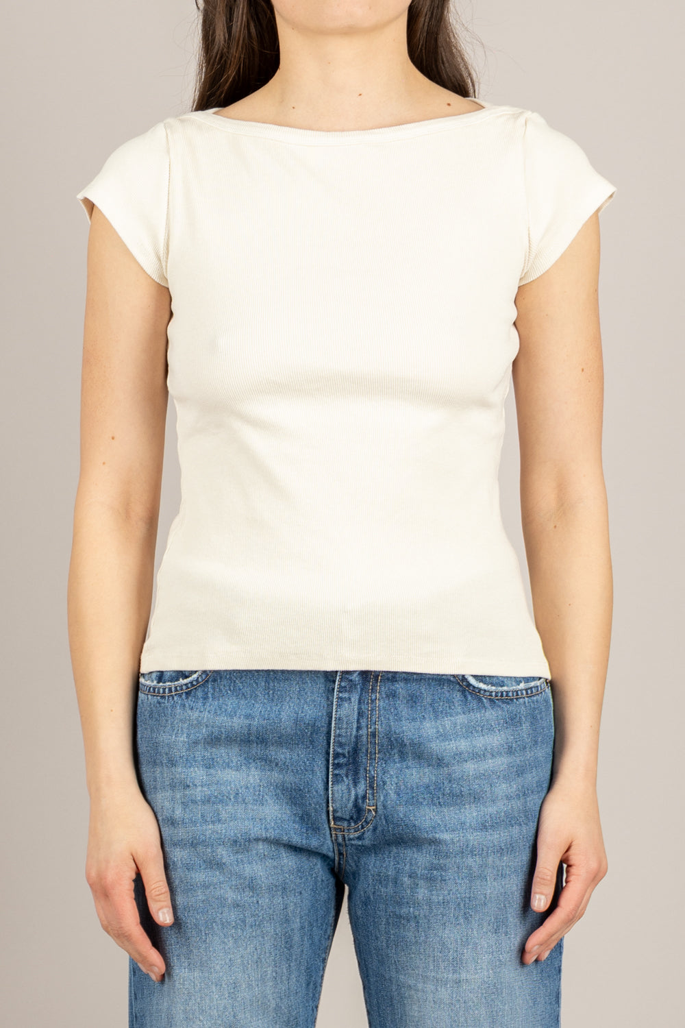 TENSIONE IN - 21004 - MAGLIA BARCA M/C BURRO