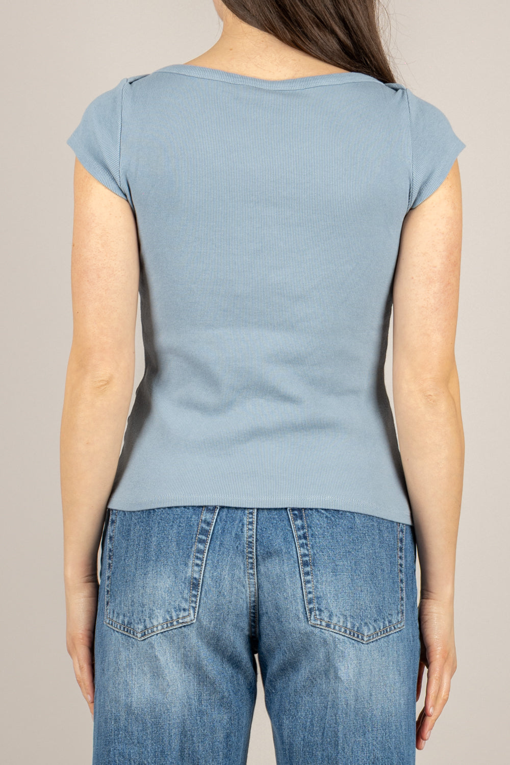 TENSIONE IN - 21004 - MAGLIA BARCA M/C JEANS