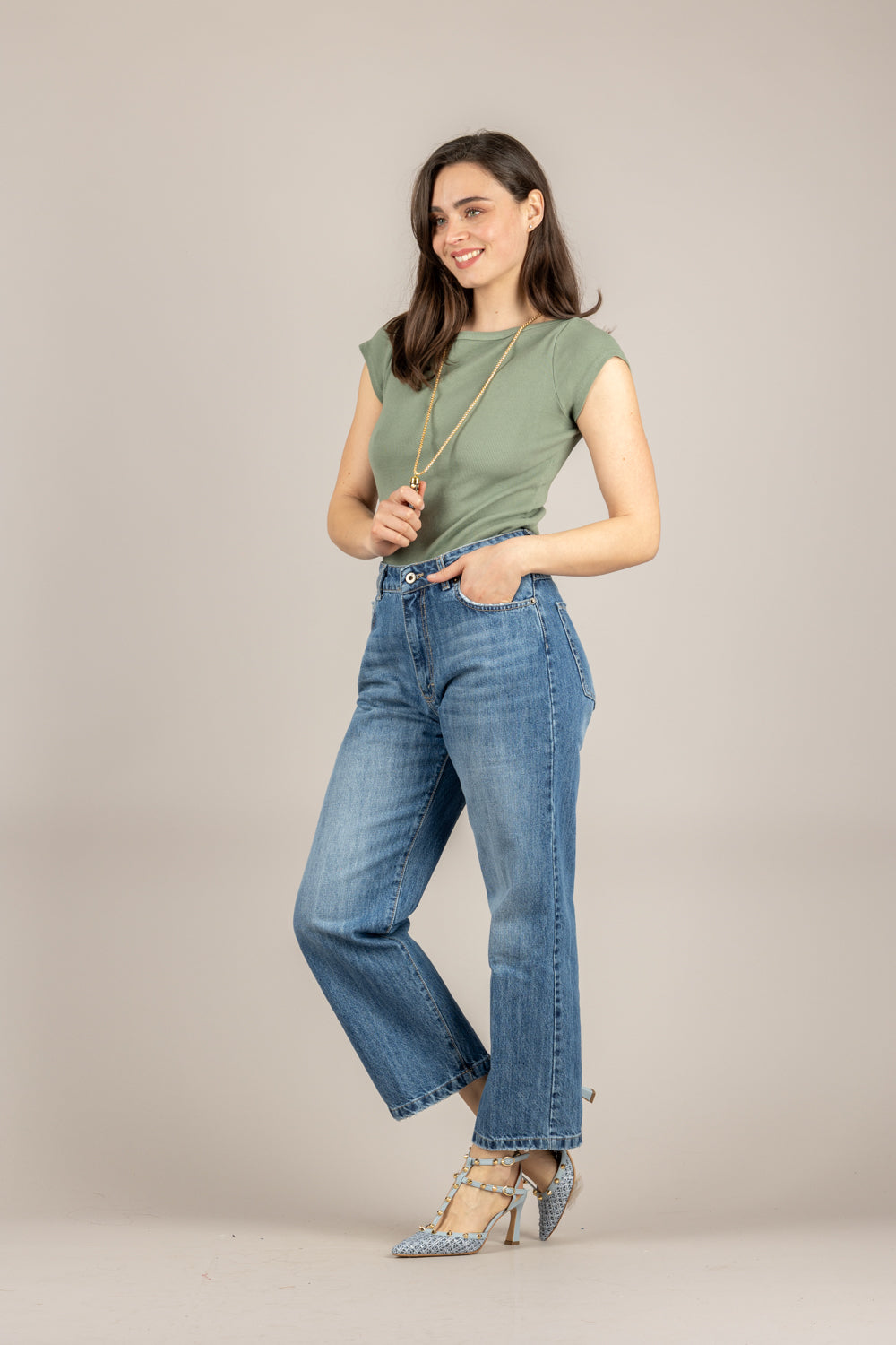 TENSIONE IN - 21004 - MAGLIA BARCA M/C MILITARE