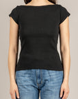 TENSIONE IN - 21004 - MAGLIA BARCA M/C NERO