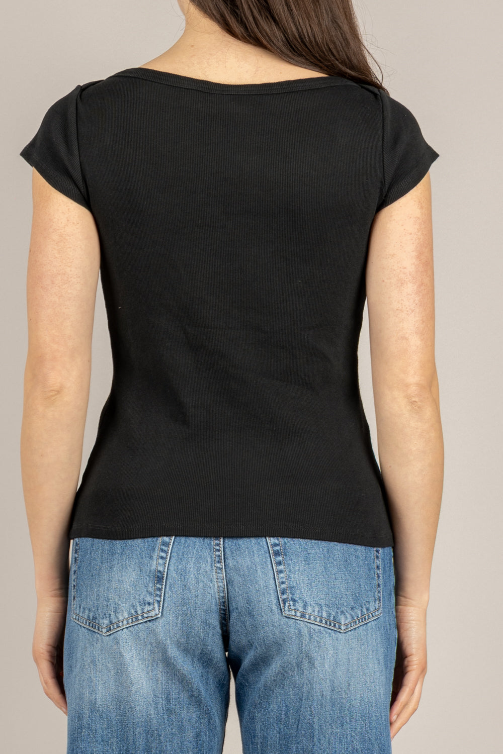 TENSIONE IN - 21004 - MAGLIA BARCA M/C NERO