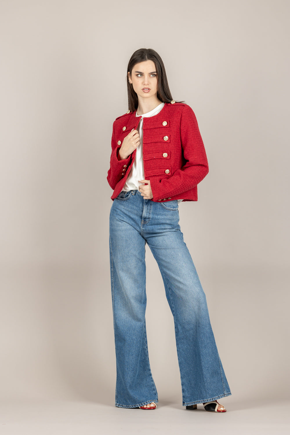 TENSIONE IN - 26B3718 - GIACCA ROSSO