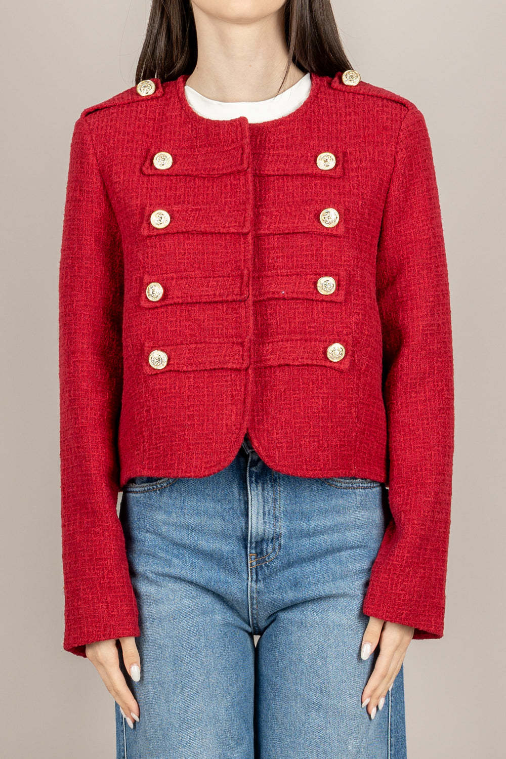 TENSIONE IN - 26B3718 - GIACCA ROSSO