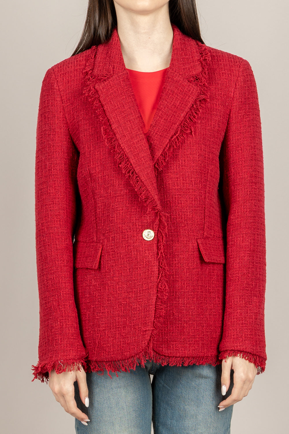 TENSIONE IN - 26B4387 - GIACCA ROSSO