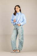TENSIONE IN - 26C4332 - CAMICIA CELESTE