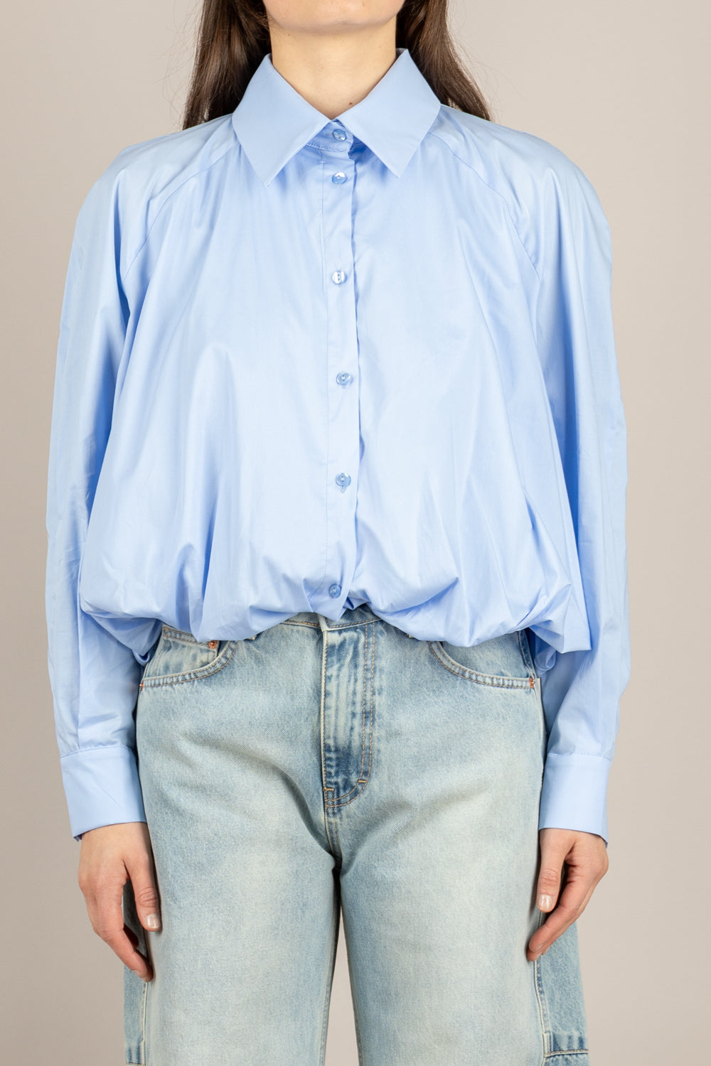 TENSIONE IN - 26C4332 - CAMICIA CELESTE