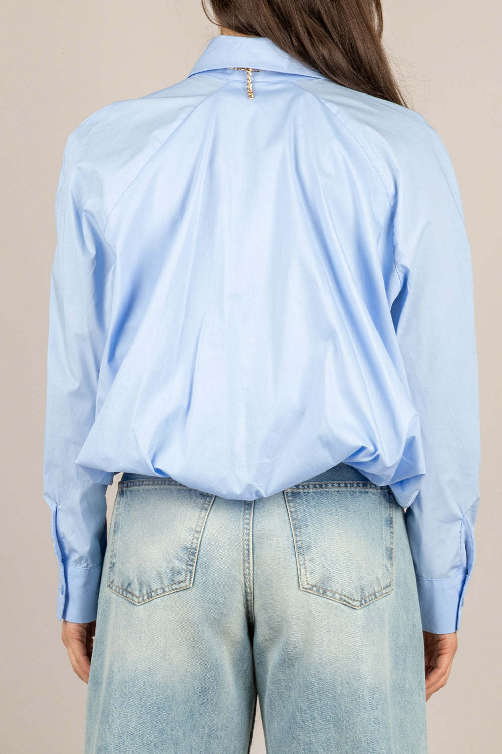 TENSIONE IN - 26C4332 - CAMICIA CELESTE