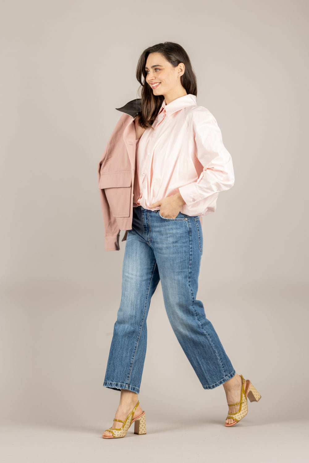TENSIONE IN - 26C4332 - CAMICIA ROSA