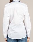 TENSIONE IN - 26C4355 - CAMICIA C/CRAVATTA POIS BIANCO/BLU/BIANCO