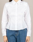 TENSIONE IN - 26C4503 - CAMICIA SFIANCATA BIANCO