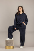 TENSIONE IN - 26M3693 - FELPA BLU