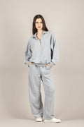 TENSIONE IN - 26M3693 - FELPA GRIGIO