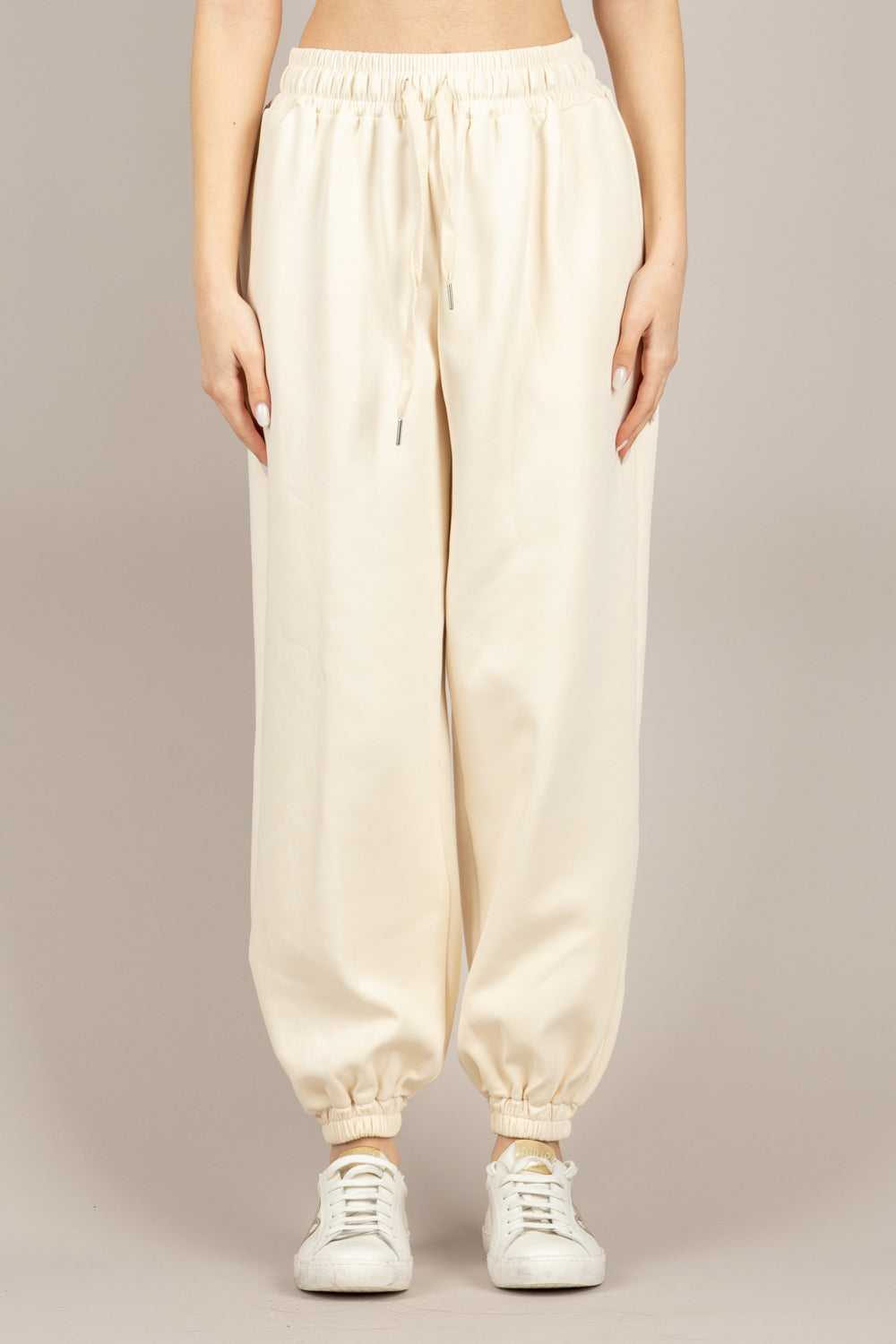 TENSIONE IN - 26P4053 - PANTALONE AVORIO