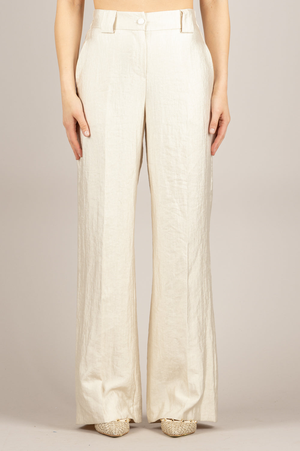 TENSIONE IN - 26P4194 - PANTALONE ORO