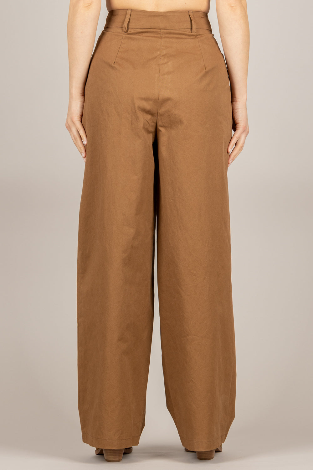 TENSIONE IN - 26P4334 - PANTALONE TABACCO