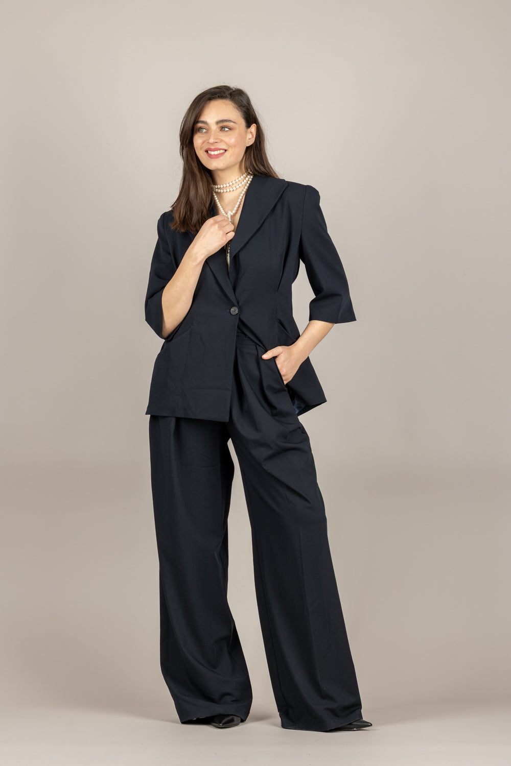 TENSIONE IN - 26P4364 - PANTALONE BLU