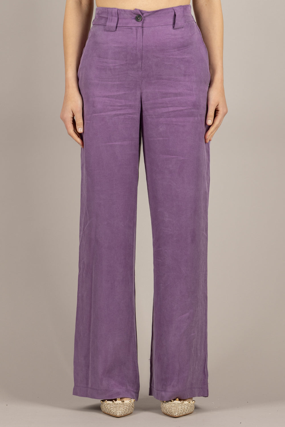 TENSIONE IN - 26P4425 - PANTALONE LAVANDA