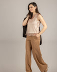 TENSIONE IN - 26P4438 - PANTALONE CAMMELLO