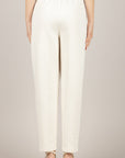 TENSIONE IN - 26P4005 - PANTALONE CARROT PUNTO MILANO PANNA