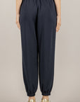 TENSIONE IN - 26P4053 - PANTALONE CON LACCI BLU