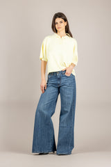 VICOLO - 2AB2080 - MAGLIA GIALLINO