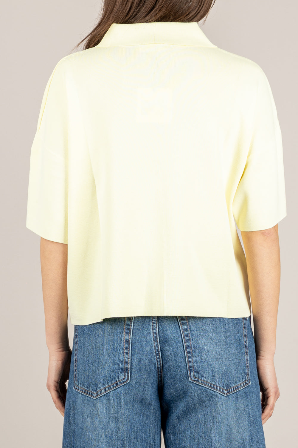 VICOLO - 2AB2080 - MAGLIA GIALLINO