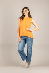 VICOLO - 2AB2108 - MAGLIA ARANCIO