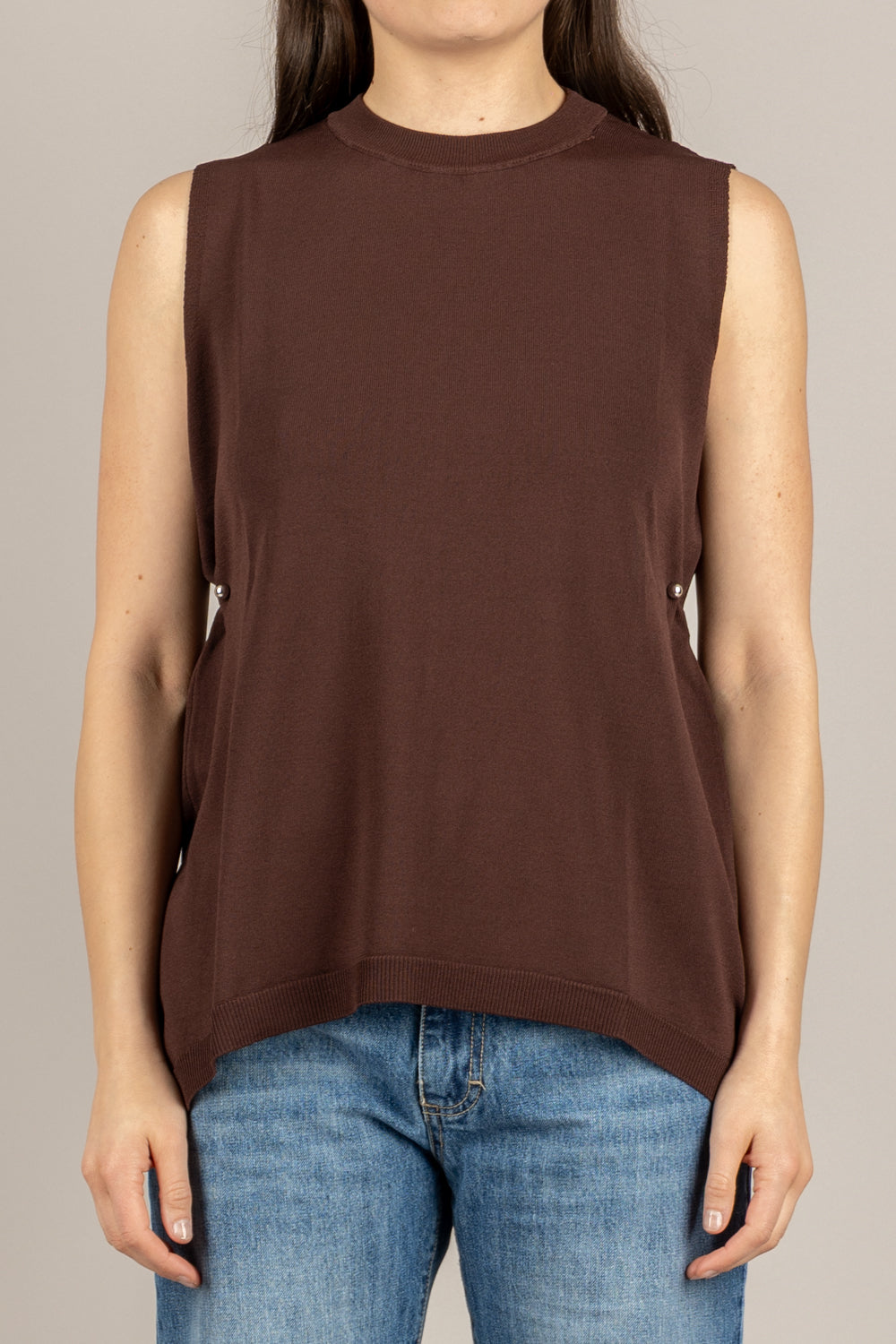 VICOLO - 2AB2108 - MAGLIA MORO