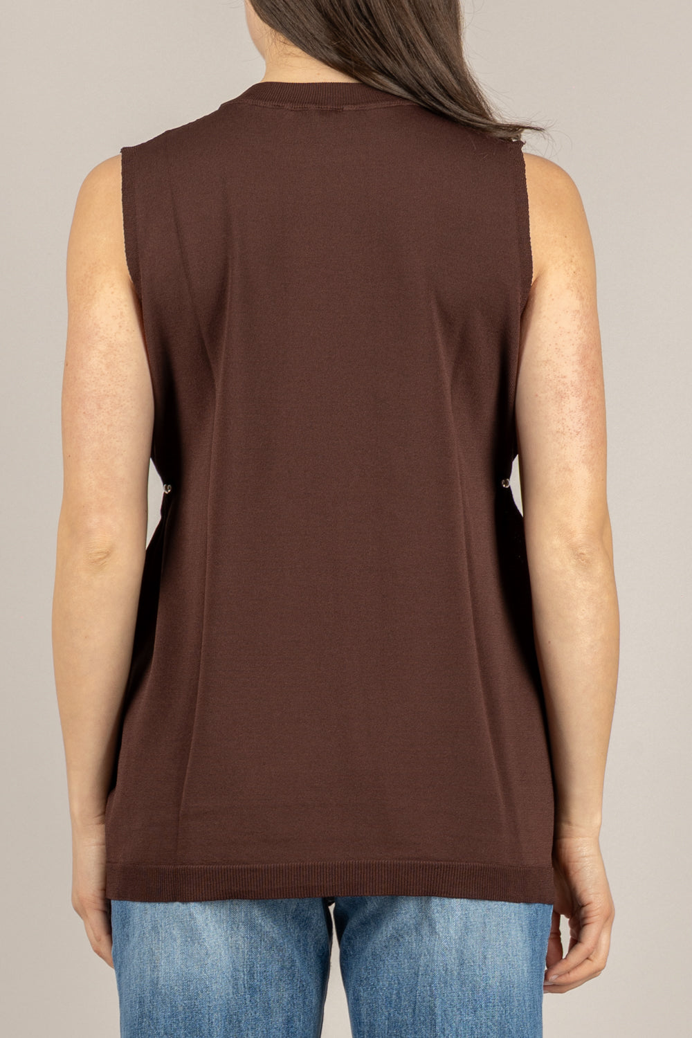 VICOLO - 2AB2108 - MAGLIA MORO