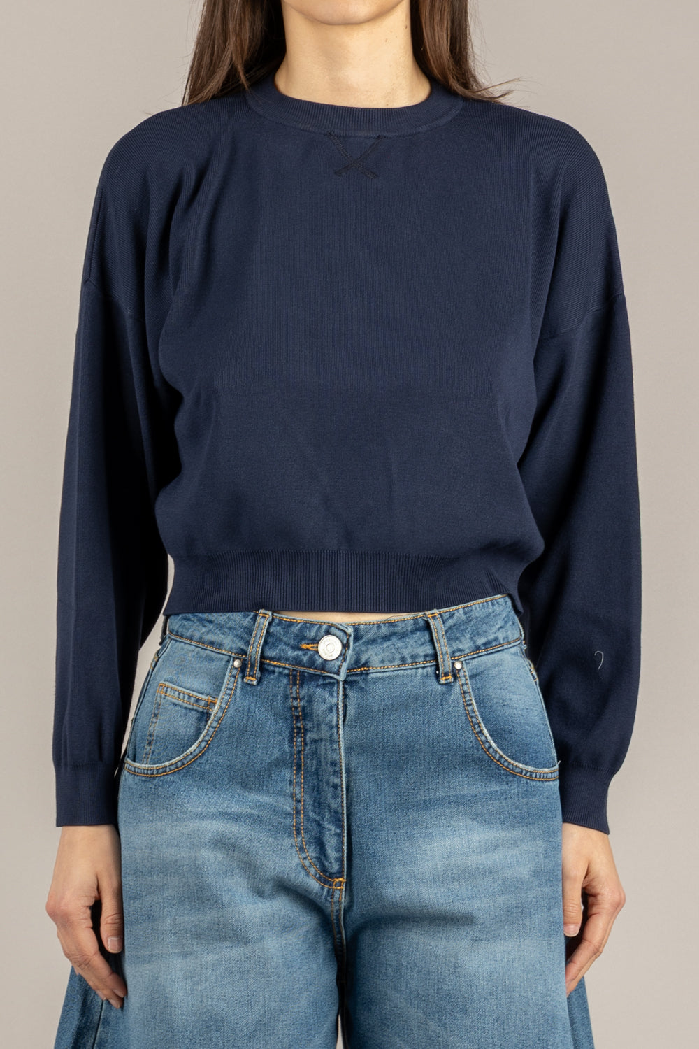 VICOLO - 2AB2130 - MAGLIA BLU