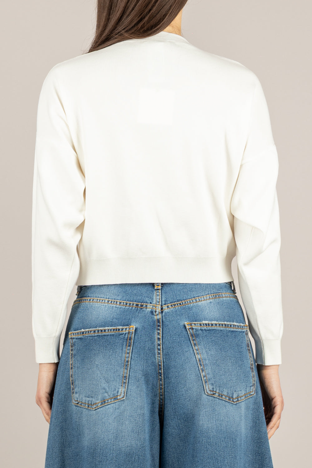 VICOLO - 2AB2130 - MAGLIA NATURALE