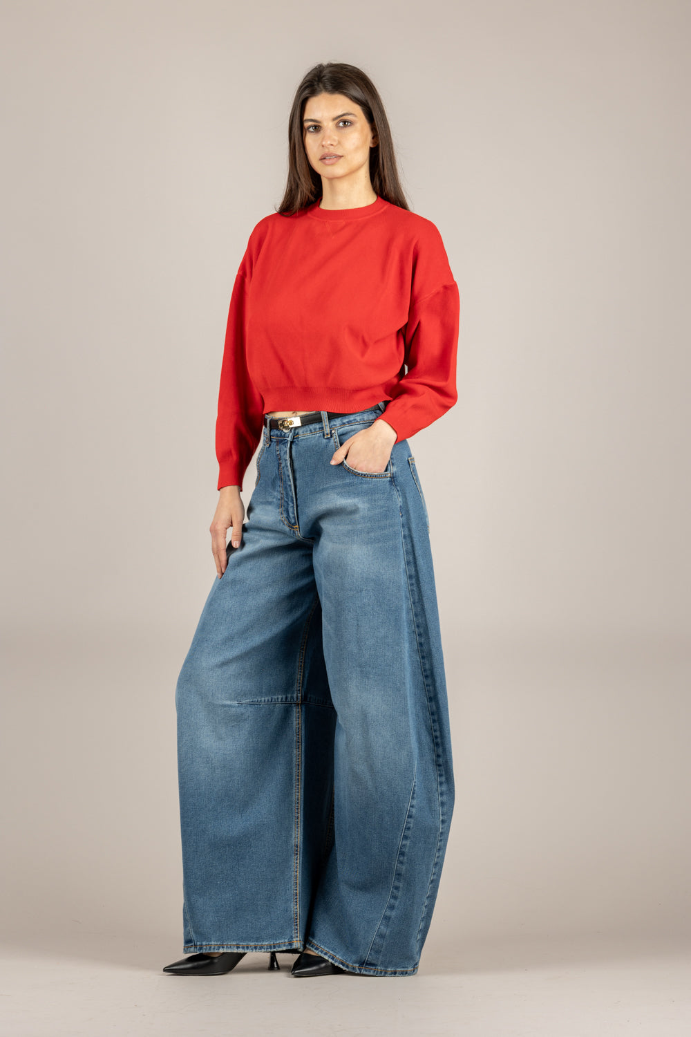 VICOLO - 2AB2130 - MAGLIA ROSSO